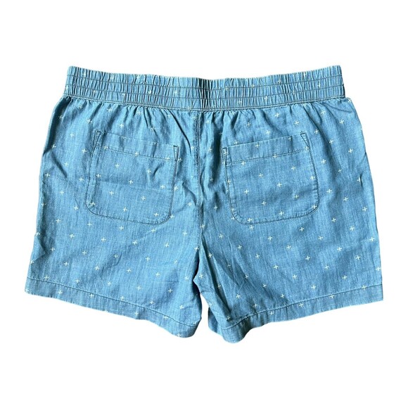 Sonoma Women’s Large Mid Rise Elastic Waistband Shorts W Pockets Size L - Picture 11 of 11